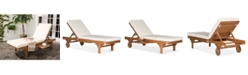 Safavieh Jenne Outdoor Lounge with Side Table